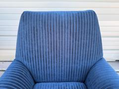 Gio Ponti Pair Of Italian Modern Gio Ponti Inspired Lounge Chairs - 4676659