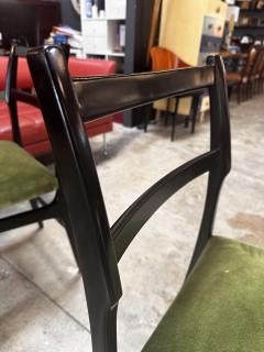 Gio Ponti Pair of 6 Rare Gio Ponti Leggera Dining Chairs 1950s - 3401492