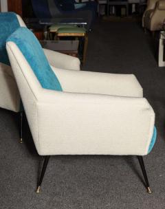 Gio Ponti Pair of Arm Chairs by Gio Ponti Made in Milan 1955 - 467502