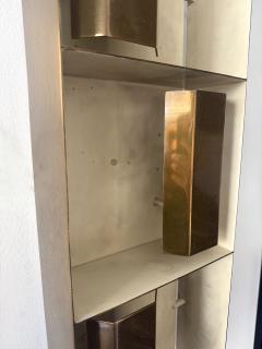 Gio Ponti Pair of Brass Sconces Finestra 12664 by Gio Ponti for Arredoluce Italy 1950s - 4510249