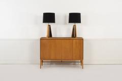 Gio Ponti Pair of Custom Solid Brass Obelisk Table Lamps Circa 2000 - 4634225
