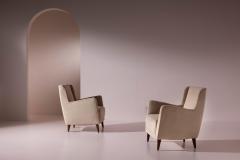 Gio Ponti Pair of Gio Ponti Armchairs for Cassina Conte Grande Liner 1949 - 4585820