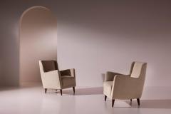 Gio Ponti Pair of Gio Ponti Armchairs for Cassina Conte Grande Liner 1949 - 4585821