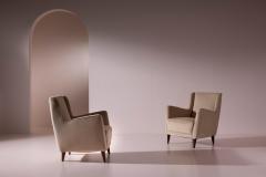 Gio Ponti Pair of Gio Ponti Armchairs for Cassina Conte Grande Liner 1949 - 4585824