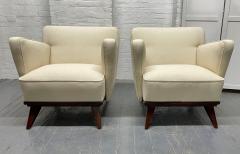 Gio Ponti Pair of Gio Ponti Style Lounge Chairs - 1910427