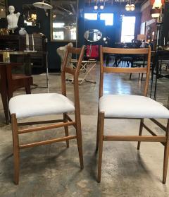 Gio Ponti Pair of Gio Ponti SuperLeggera Dining Chairs - 548477