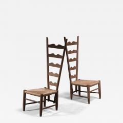 Gio Ponti Pair of Gio Ponti fireside chairs - 3024951