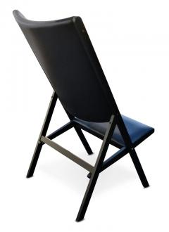 Gio Ponti Pair of Gio Ponti for Walter Ponti Gabriella Folding Chairs Model D 270 2 Black - 3041596