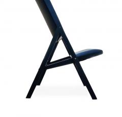 Gio Ponti Pair of Gio Ponti for Walter Ponti Gabriella Folding Chairs Model D 270 2 Black - 3041606