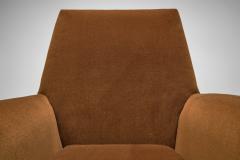 Gio Ponti Pair of Italian Armchairs in the manner of Gigi Radice Italy ca 1960s - 4505860