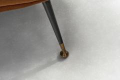 Gio Ponti Pair of Italian Armchairs in the manner of Gigi Radice Italy ca 1960s - 4514239