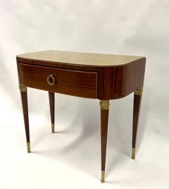 Gio Ponti Pair of Italian Modern Neoclassical End or Side Tables Nightstands Gio Ponti - 3504068