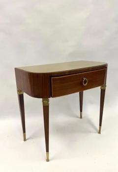 Gio Ponti Pair of Italian Modern Neoclassical End or Side Tables Nightstands Gio Ponti - 3504075