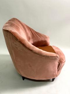 Gio Ponti Pair of Italian Organic Modern Lounge Chairs by Gio Ponti for Casa e Giardino - 4189494
