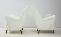 Gio Ponti Pair of Italian Vintage Lounge Chairs by Gio Ponti for ISA Bergamo - 2133009