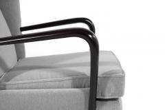 Gio Ponti Pair of Italian Wingback Chairs in the Style of Gio Ponti - 319534