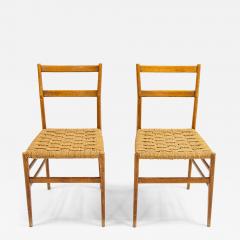 Gio Ponti Pair of Leggera Chairs - 4596712