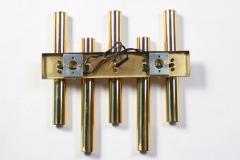 Gio Ponti Pair of Modern Brass Sconces Attributed to Gio Ponti 1970 - 3177498