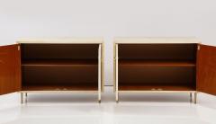 Gio Ponti Pair of Parchment Chests in the Manner of Gio Ponti - 2464016