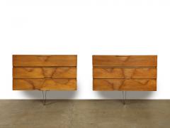 Gio Ponti Pair of Wall Mounted Chest of Drawers by Gio Ponti - 3462748