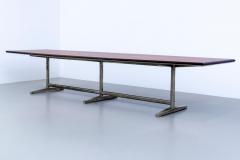 Gio Ponti Pirellone Rosewood XL Direction Table by Gio Ponti for RIMA Italy 1958 - 3119224