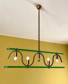 Gio Ponti Rare 1940s Ceiling Light attr to Gio Ponti - 2112418