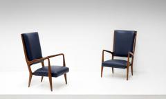 Gio Ponti Rare Armchairs mod 589 - 4105207