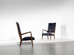 Gio Ponti Rare Armchairs mod 589 - 4105208