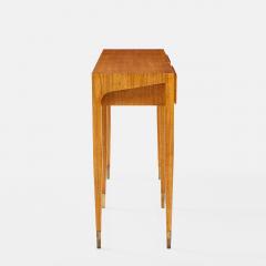 Gio Ponti Rare Ash Wood Console by Gio Ponti for Giordano Chiesa - 3368459