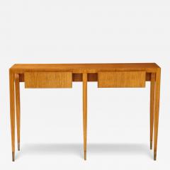 Gio Ponti Rare Ash Wood Console by Gio Ponti for Giordano Chiesa - 3372648