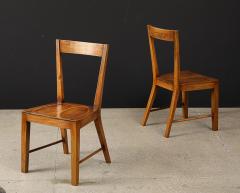 Gio Ponti Rare Livia Variant Side Chairs by Gio Ponti - 3745069