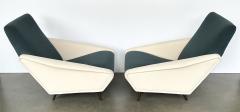 Gio Ponti Rare Pair of Distex Lounge Chairs by Gio Ponti - 2978524