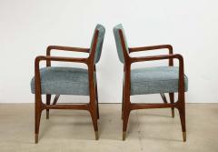 Gio Ponti Rare pair of armchairs by Gio Ponti - 1223175