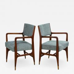 Gio Ponti Rare pair of armchairs by Gio Ponti - 1234679