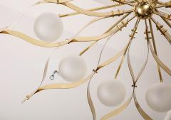 Gio Ponti Re Edition Pavone Chandelier by Gio Ponti for Arredoluce - 3436572