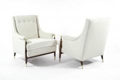 Gio Ponti Sculptural Gio Ponti Style Lounge Chairs - 305384