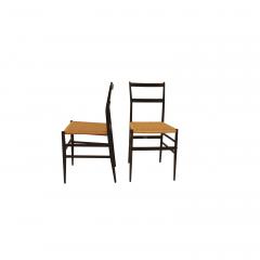 Gio Ponti Set Of Eight 699 Superleggera Chairs Designed By Gio Ponti for Amedeo Cassina  - 3545976