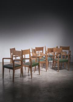Gio Ponti Set of 10 Gio Ponti dining chairs - 3477559