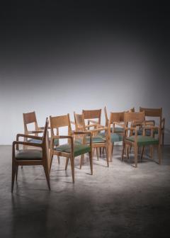 Gio Ponti Set of 10 Gio Ponti dining chairs - 3477560