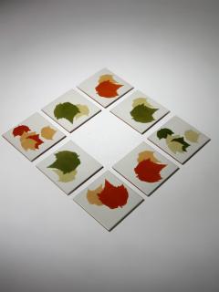 Gio Ponti Set of Eight Ceramic Tiles by Gio Ponti for Ceramiche dAgostino - 4724212