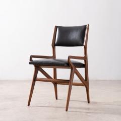 Gio Ponti Set of Four Chairs model 211 by Gio Ponti for Singer Sons - 3594405