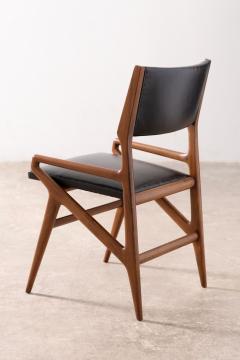 Gio Ponti Set of Four Chairs model 211 by Gio Ponti for Singer Sons - 3594406