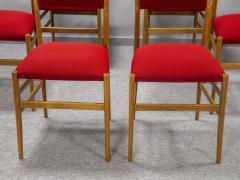 Gio Ponti Set of eight Superleggera chairs - 1830909