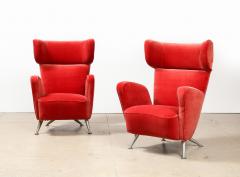 Gio Ponti Settebello Lounge Chairs by Gio Ponti Giulio MInoletti - 3334702