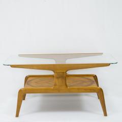 Gio Ponti Side table in wood and glass by Gio Ponti circa 1950 - 954180