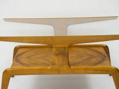 Gio Ponti Side table in wood and glass by Gio Ponti circa 1950 - 954181