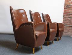 Gio Ponti Single Sculptural Gio Ponti Petite Lounge Chair Three Available - 2701029