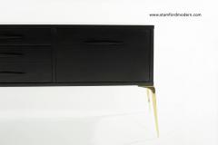 Gio Ponti Style Ebonized Sideboard - 286856