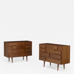 Gio Ponti Superb pair of chests - 2502585