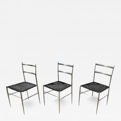 Gio Ponti Three Gio Ponti Superleggera Style Side Chairs - 3890559